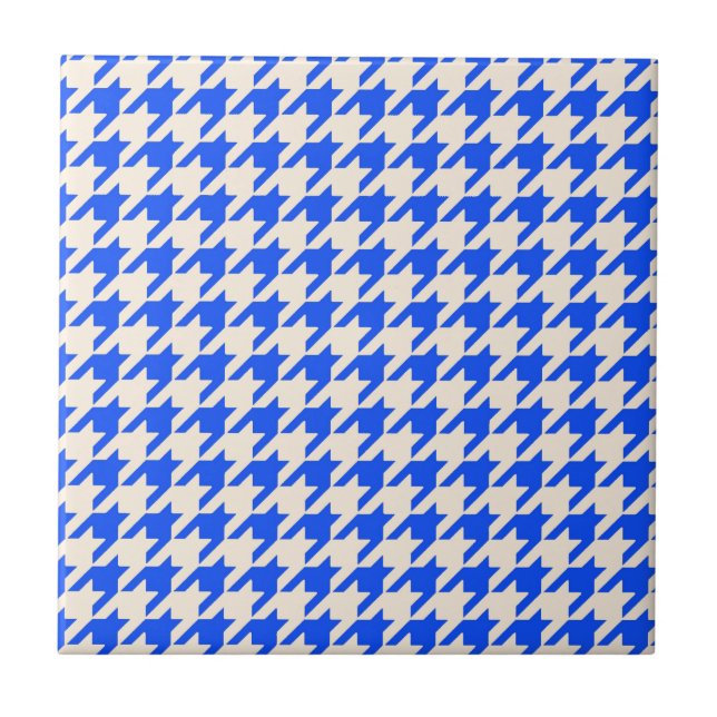 Azulejo Houndstap azul de China (Frente)