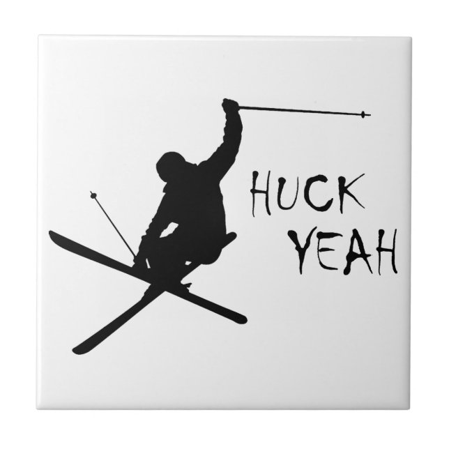 Azulejo Huck Yeah (Esquí) (Frente)