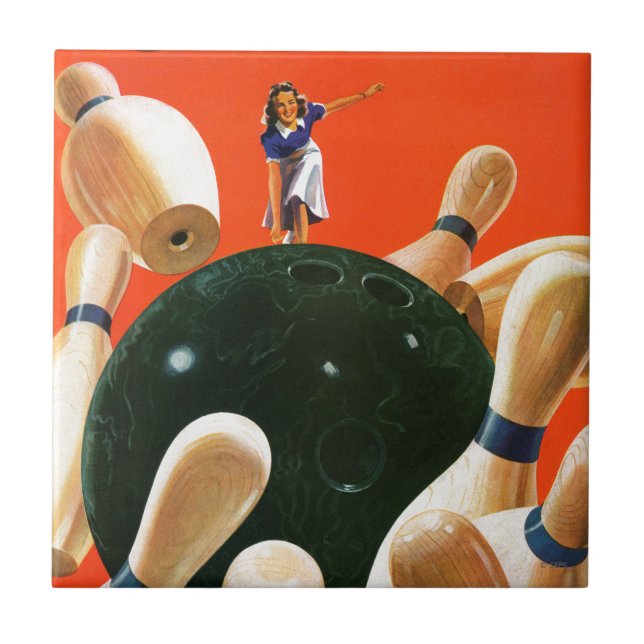 Azulejo Huelga de bolos (Frente)