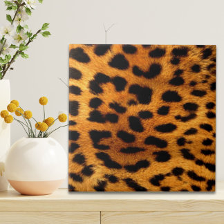 Azulejo huella de leopardo animal safari tribal de moda