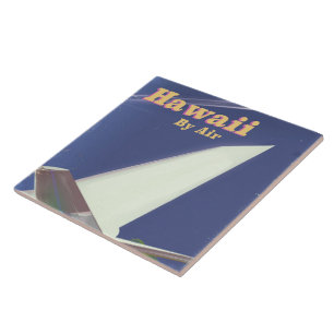 Azulejo Huella de vacaciones de Hawaii Flight