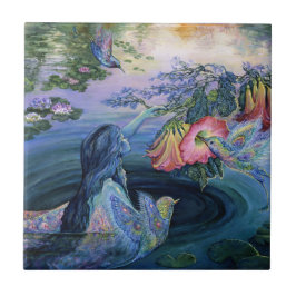 Azulejo Hummingbird 6x6 mosaico cerámico