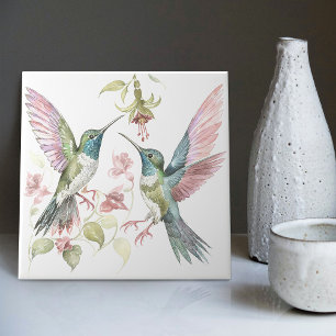 Azulejo Hummingbirds & Fresenia Arts and Crafts