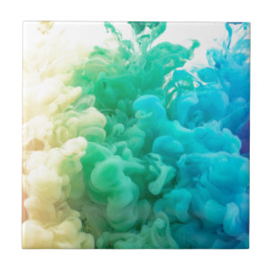 Azulejo humo de arco iris