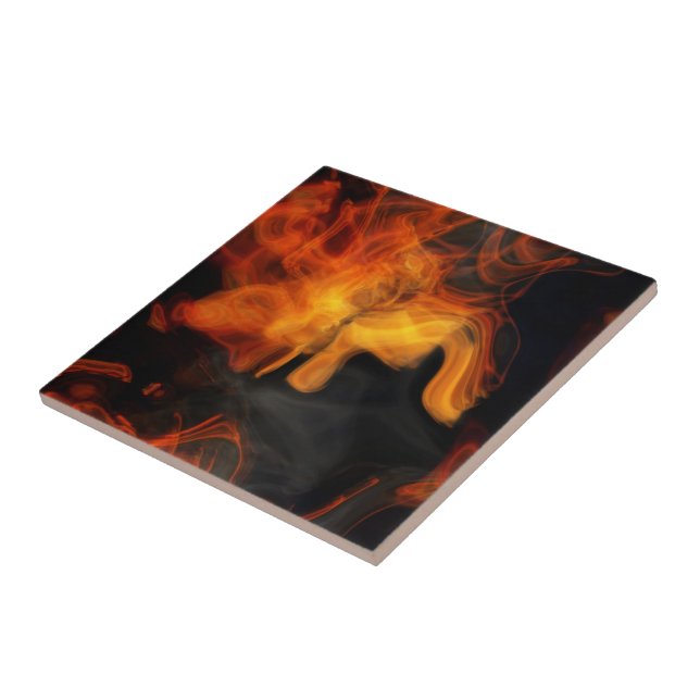 Azulejo Humo y llamas (Lado)