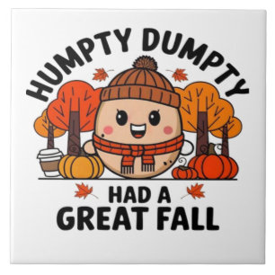 Azulejo Humpty Dumpty, Gracioso Día de Gracias