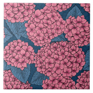 Azulejo Hydrangea garden