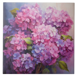 Azulejo Hydrangeas