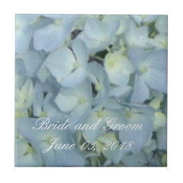 Azulejo Hydrangeas Blue Baby