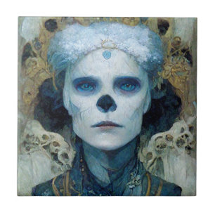 Azulejo Ice Witch 3 Fantasy Sci-Fi