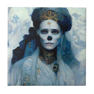 Azulejo Ice Witch 4 Fantasy Sci-Fi