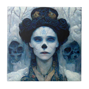 Azulejo Ice Witch 5 Fantasy Sci-Fi