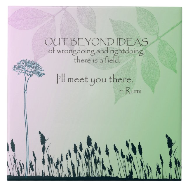 Azulejo Ideas del zen (Frente)