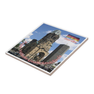 Azulejo Iglesia conmemorativa del zDE038 BERLIN Kaiser Wil