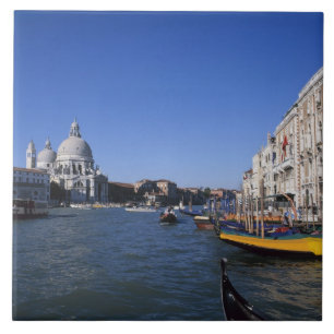 Azulejo Iglesia de Santa Maria della Salute y Grand
