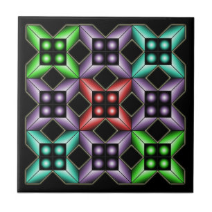 Azulejo Ilusión óptica 1
