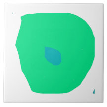 Ilustracion de hoja de mono Tile cerámico