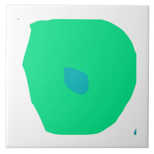 Azulejo Ilustracion de hoja de mono Tile cerámico