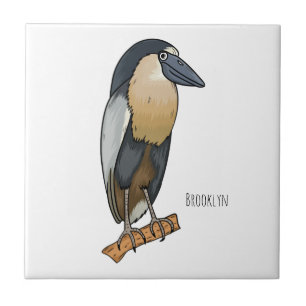 Azulejo Ilustracion de personalizado de aves de garza