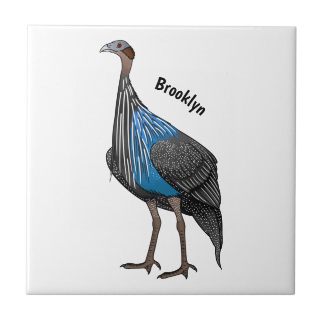 Azulejo Ilustracion de personalizado de aves silvestres (Frente)