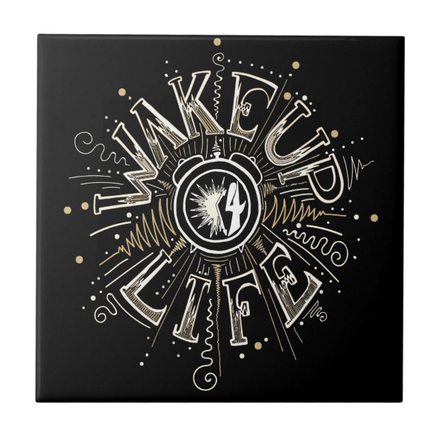 Azulejo ilustracion de presupuesto de WAKE UP 4 LIFE inspi (Frente)