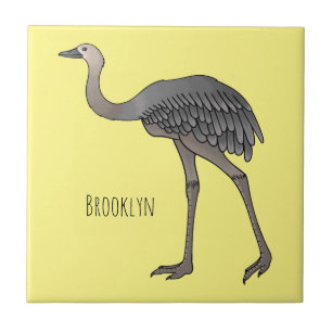 Azulejo Ilustracion del personalizado de aves de mayor rhe