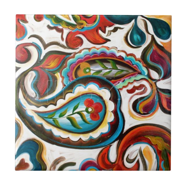 AZULEJO ILUSTRACIONES BOHEMIAS DEL MODELO (Frente)