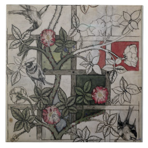 Azulejo Ilustraciones originales para el diseño del papel