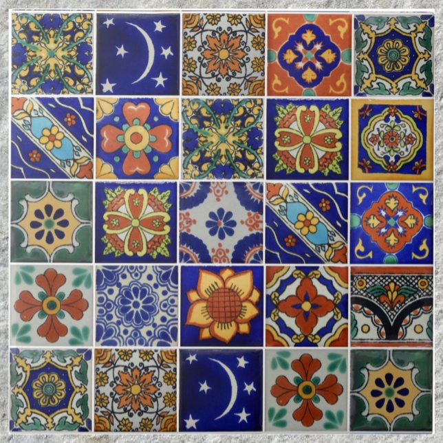 Azulejo Imagen de Talavera Tile en 6 x 6 mosaico cerámico (Subido por el creador)