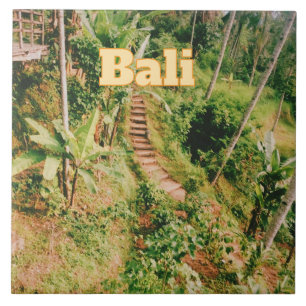 Azulejo Imán de foto flexible de recuerdo de Bali