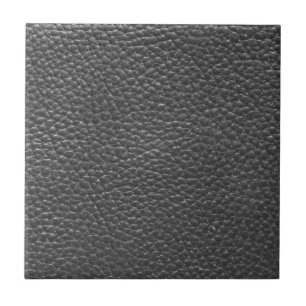 Azulejo Imitación de cuero negra gastada