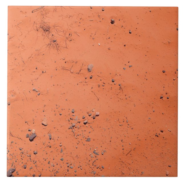 Azulejo imitación del desierto rojo (Frente)