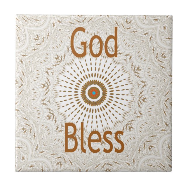 Azulejo Impresión de arte de diseño de estilo africano tra (Frente)