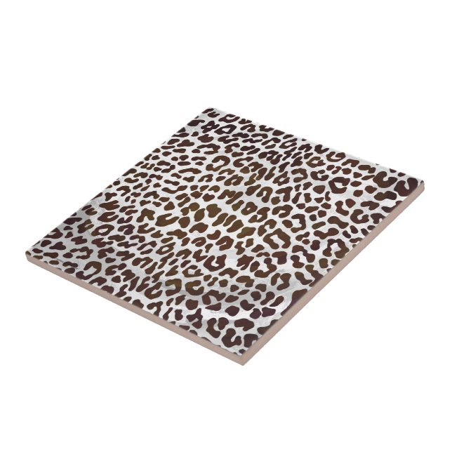 Azulejo Impresión de chocolate leopardo (Lado)