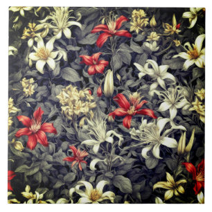 Azulejo Impresión de chupa de miel silvestre de color suti