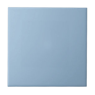 Azulejo Impresión de color sólido azul cielo pálido