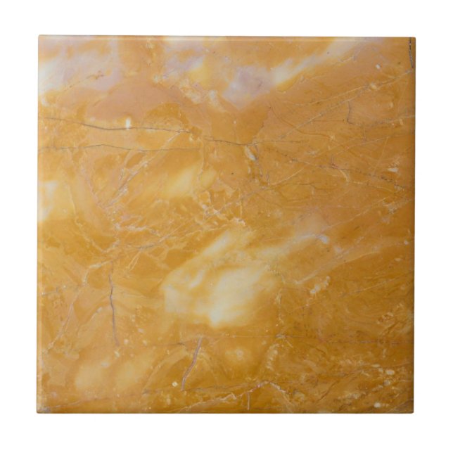 Azulejo Impresión de Gemstone Crystal Quartzite amarillo (Frente)
