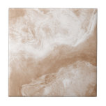 Azulejo Impresión de mármol blanco beige tan marrón<br><div class="desc">Elegante diseño moderno y original,  con baldosas de cerámica de mármol blanco beige marrón. Hay que destacar que se trata de una impresión de mármol y no de un mármol auténtico.</div>