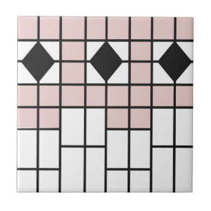 Azulejo Impresión digital rosa Rubor de mosaico cerámico A