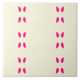 Azulejo Impresión simétrica floral Tile cerámico