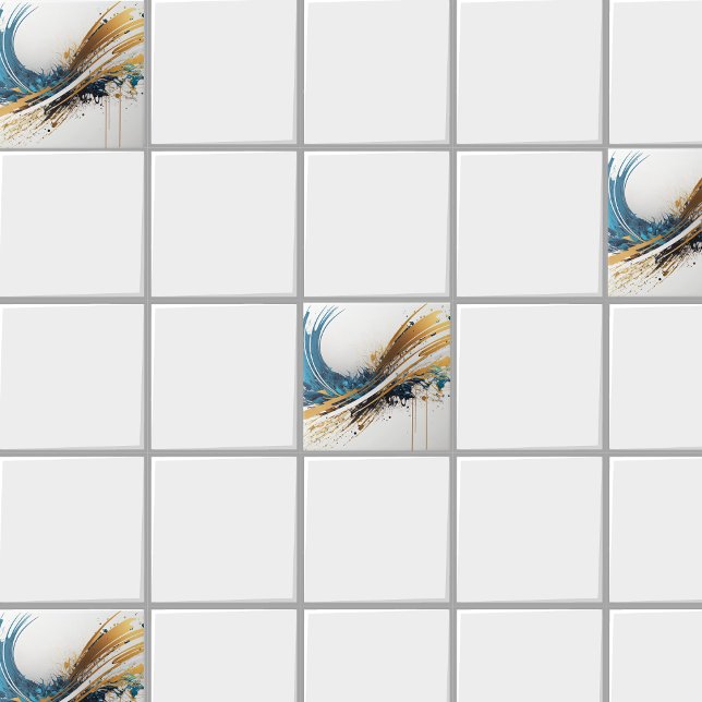 Azulejo Impresionante Abstracto Tile Cerámico - Diseño vib (Subido por el creador)