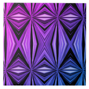 Azulejo Impresionante diseño de diamantes de color