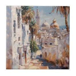 Azulejo Impressinist picture of Tunis