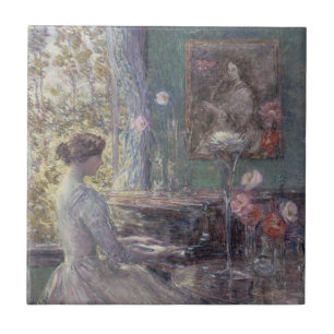 Azulejo Improvisación por Frederick Childe Hassam