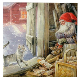 Azulejo "In the Woodshed" por Jenny Nystrom