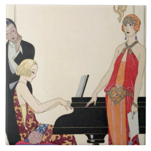 Azulejo Incantation, ilustracion para 'Gazette du Bon Ton'