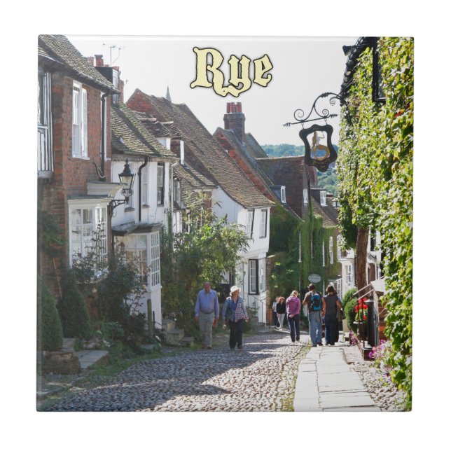 Azulejo ¡Increíble! Rye England (Frente)