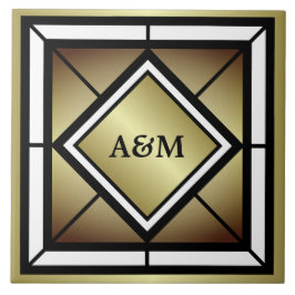 Azulejo Iniciales del Monograma