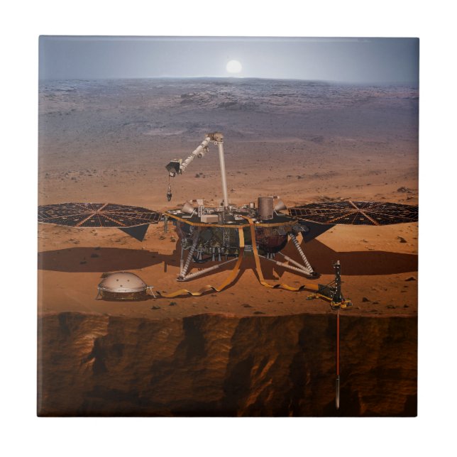 Azulejo Insight Lander (Frente)