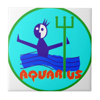Azulejo Insignia del acuario